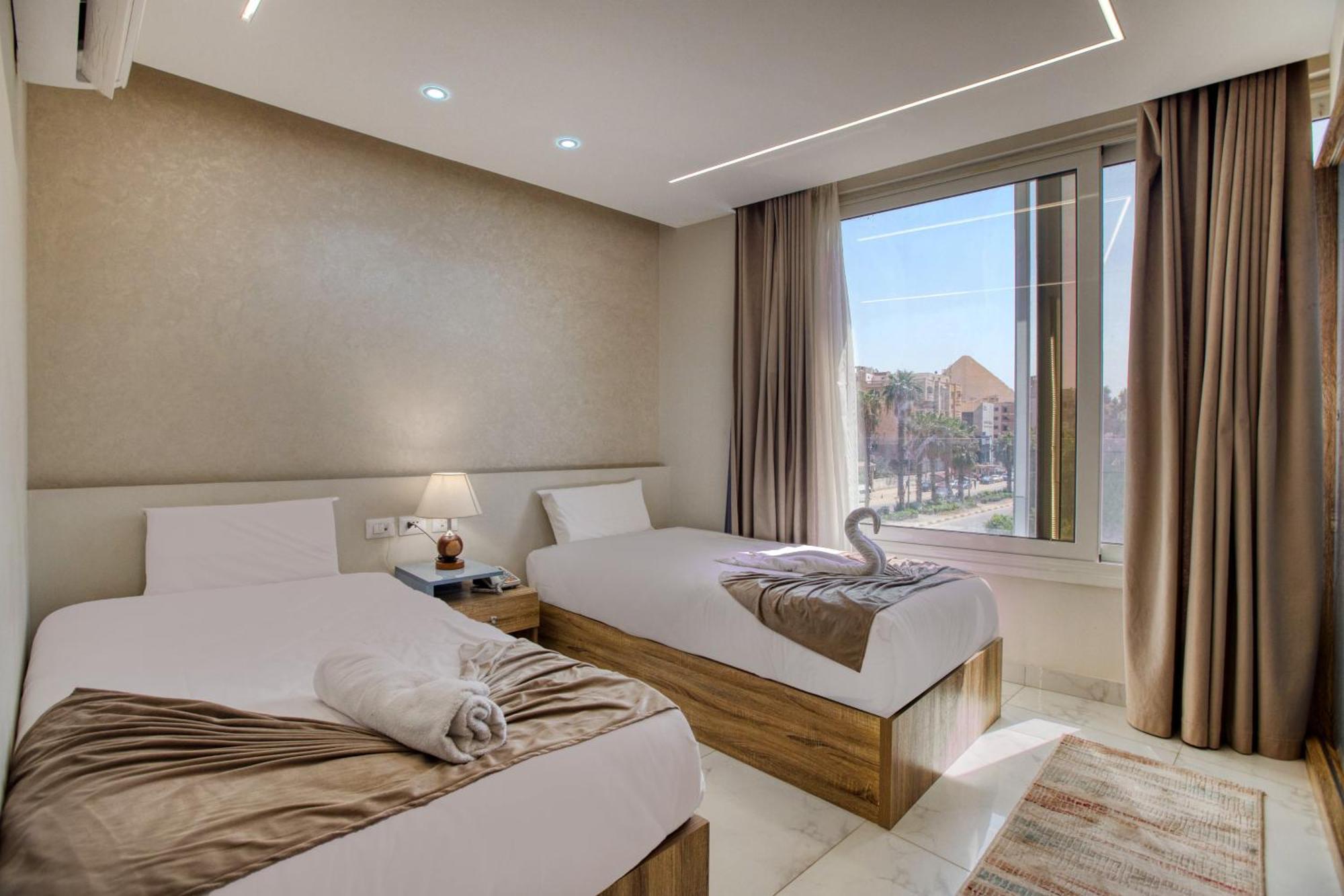 Khattab Pyramids View Hotel Kafret el-Gabal Екстериор снимка