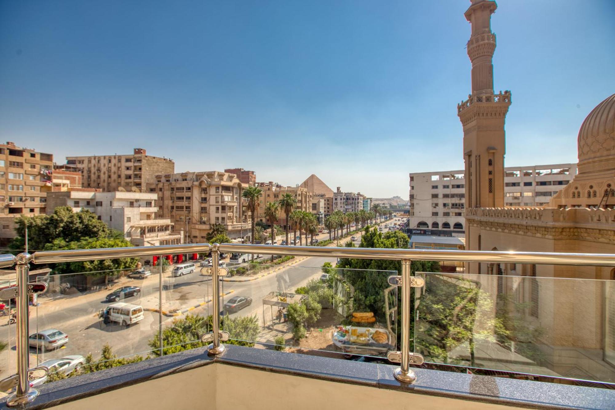 Khattab Pyramids View Hotel Kafret el-Gabal Екстериор снимка